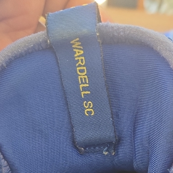 Under Armour Blue and Yellow Athletic Shoes - Picture 2 of 5